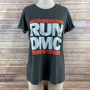 RUN DMC Short Sleeve Tee Women’s Size Large